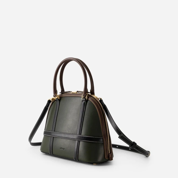 Mlouye 12 Bag in Hunter Green | Totes & Top-Handle Bags | Coveti