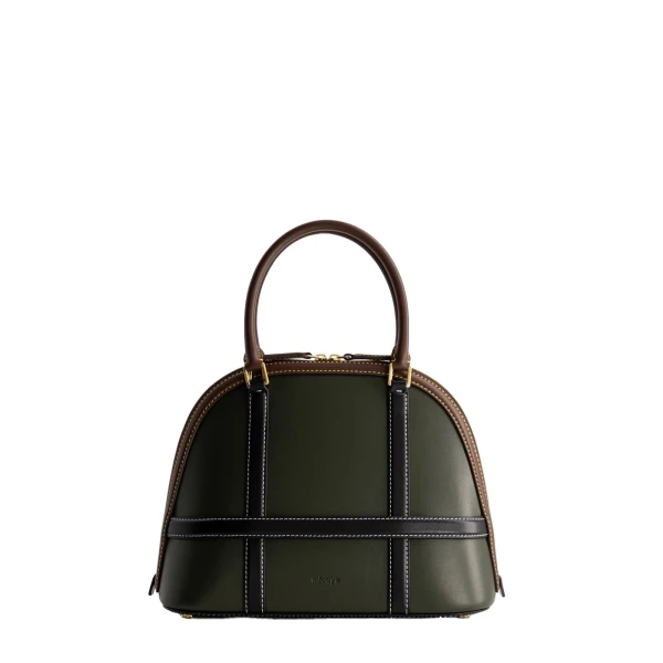 Mlouye 12 Bag in Hunter Green | Totes & Top-Handle Bags | Coveti