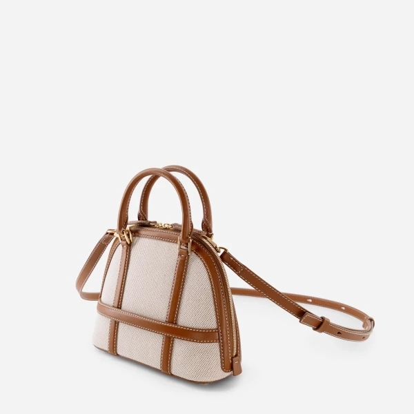 Mlouye 12 Mini Bag in Canvas | Mini Bags | Coveti