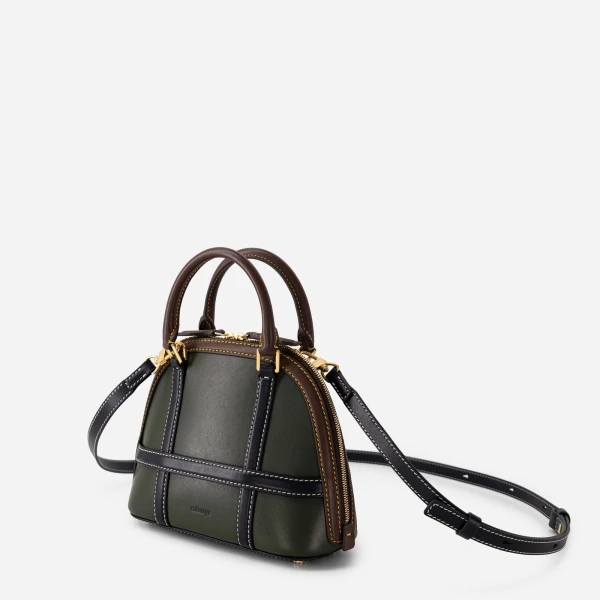 Mlouye 12 Mini Bag in Hunter Green | Mini Bags | Coveti