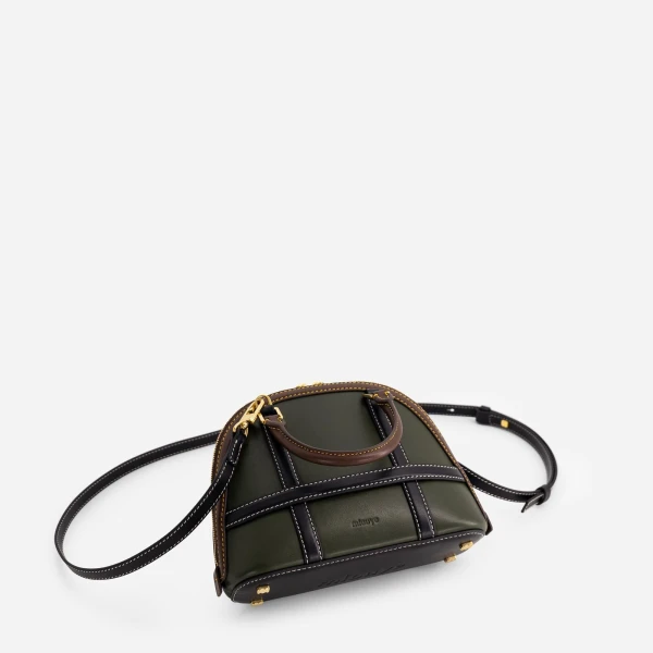 Mlouye 12 Mini Bag in Hunter Green | Mini Bags | Coveti