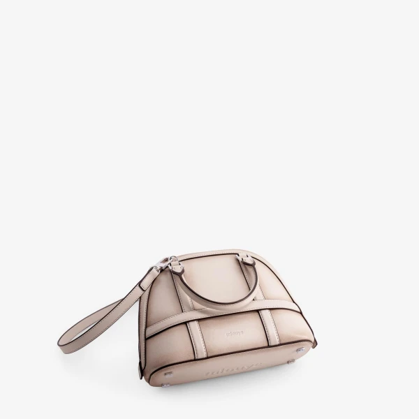 Mlouye 12 Mini Bag in Mushroom | Mini Bags | Coveti