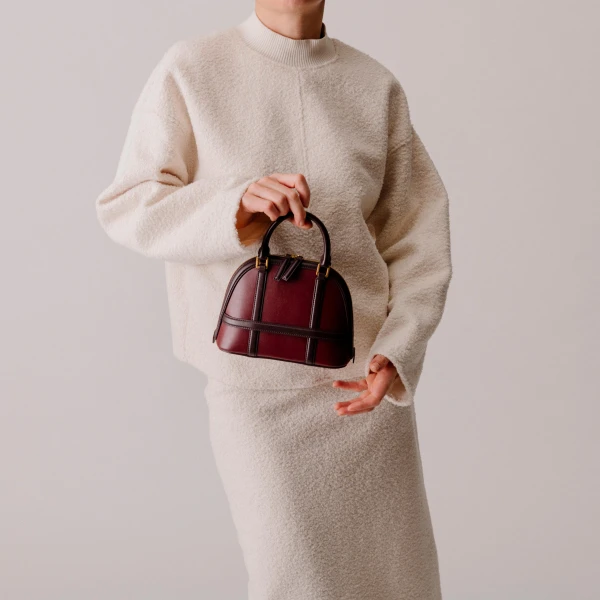 Mlouye 12 Mini Bag in Mushroom | Mini Bags | Coveti