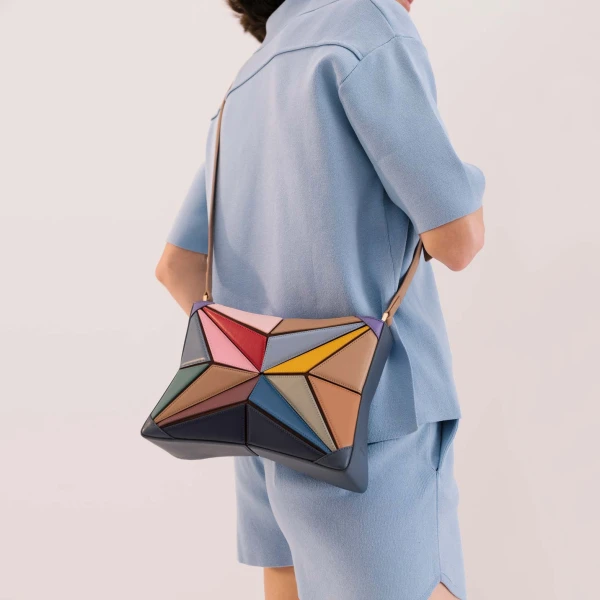 Mlouye Atlas Bag in Multicolour | Shoulder & Crossbody Bags | Coveti