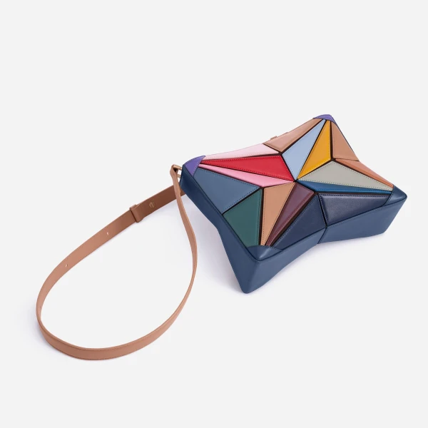 Mlouye Atlas Bag in Multicolour | Shoulder & Crossbody Bags | Coveti