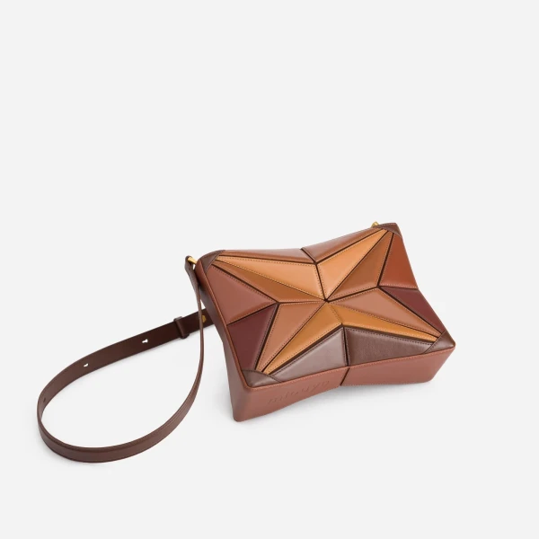 Mlouye Atlas Bag in Praline | Shoulder & Crossbody Bags | Coveti