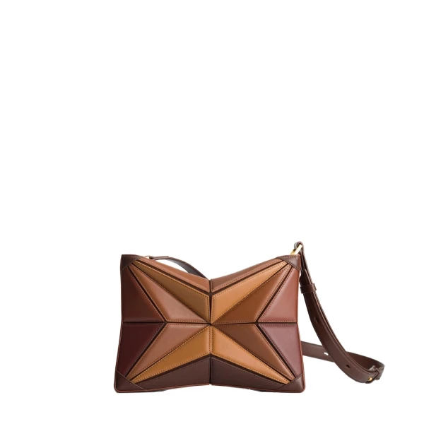 Mlouye Atlas Bag in Praline | Shoulder & Crossbody Bags | Coveti
