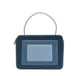 Mlouye Business Bag in Denim | Shoulder & Crossbody Bags | Coveti