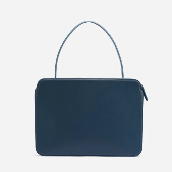 Mlouye Business Bag in Denim | Shoulder & Crossbody Bags | Coveti