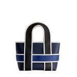 Mlouye Checker Tote in Royal Blue | Totes & Top-Handle Bags | Coveti