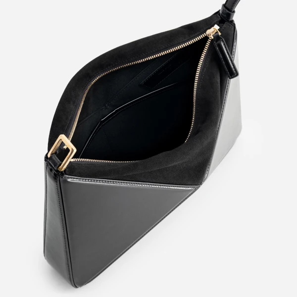 Mlouye Flex Bag in Carbon | Shoulder & Crossbody Bags | Coveti
