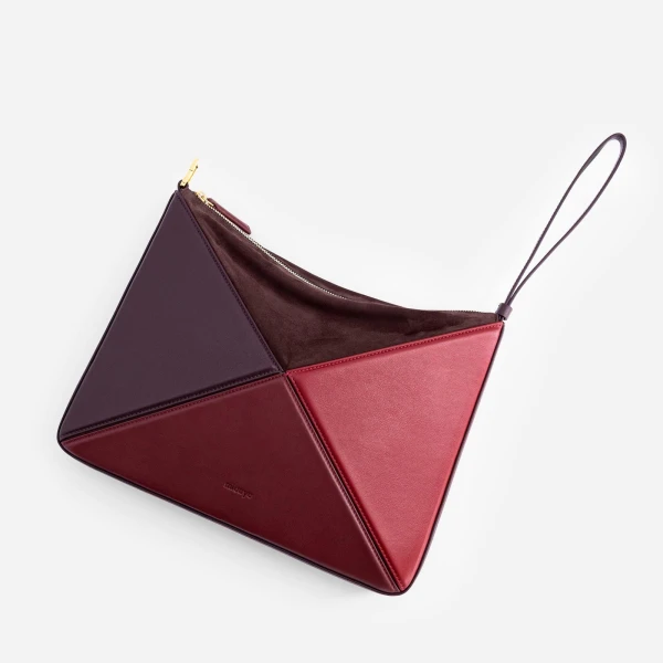 Mlouye Flex Bag in Cranberry | Shoulder & Crossbody Bags | Coveti