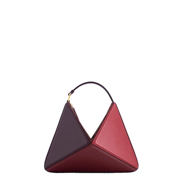 Mlouye Flex Bag in Cranberry | Shoulder & Crossbody Bags | Coveti