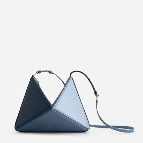 Mlouye Flex Bag in Denim | Shoulder & Crossbody Bags | Coveti