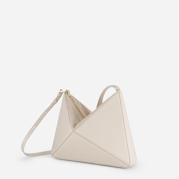 Mlouye Flex Bag in Dove | Shoulder & Crossbody Bags | Coveti