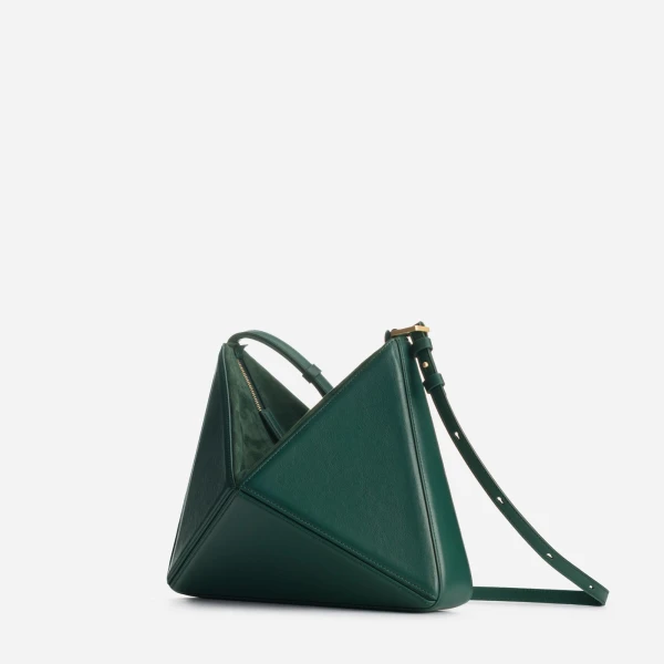 Mlouye Flex Bag in Duck Green | Shoulder & Crossbody Bags | Coveti