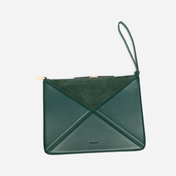 Mlouye Flex Bag in Duck Green | Shoulder & Crossbody Bags | Coveti