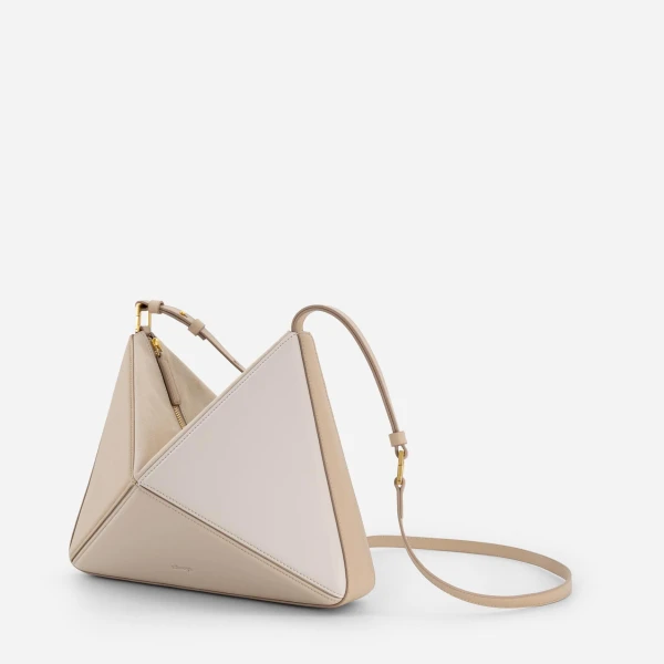 Mlouye Flex Bag in Vanilla | Shoulder & Crossbody Bags | Coveti