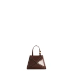 Mlouye Flex Charm in Patent Brown | Bag charms | Coveti