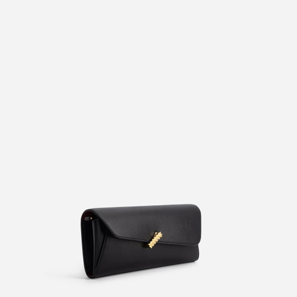 Mlouye Isla Grab Purse in Black | Shoulder & Crossbody Bags | Coveti