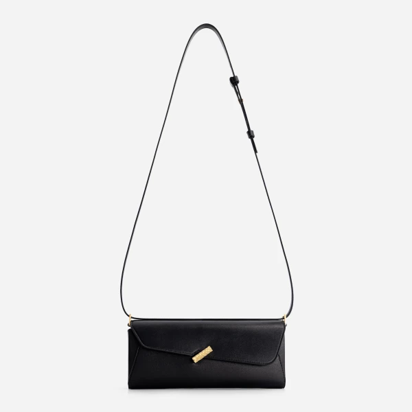 Mlouye Isla Grab Purse in Black | Shoulder & Crossbody Bags | Coveti