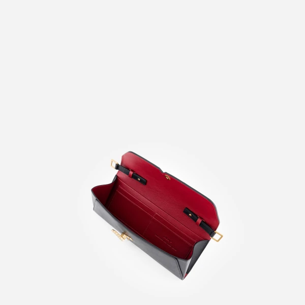 Mlouye Isla Grab Purse in Black | Shoulder & Crossbody Bags | Coveti