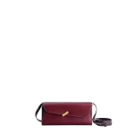 Mlouye Isla Grab Purse in Bordeaux | Shoulder & Crossbody Bags | Coveti