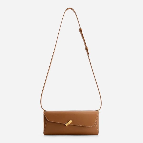 Mlouye Isla Grab Purse in Canyon | Shoulder & Crossbody Bags | Coveti