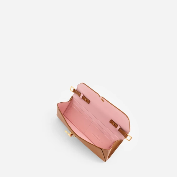 Mlouye Isla Grab Purse in Canyon | Shoulder & Crossbody Bags | Coveti