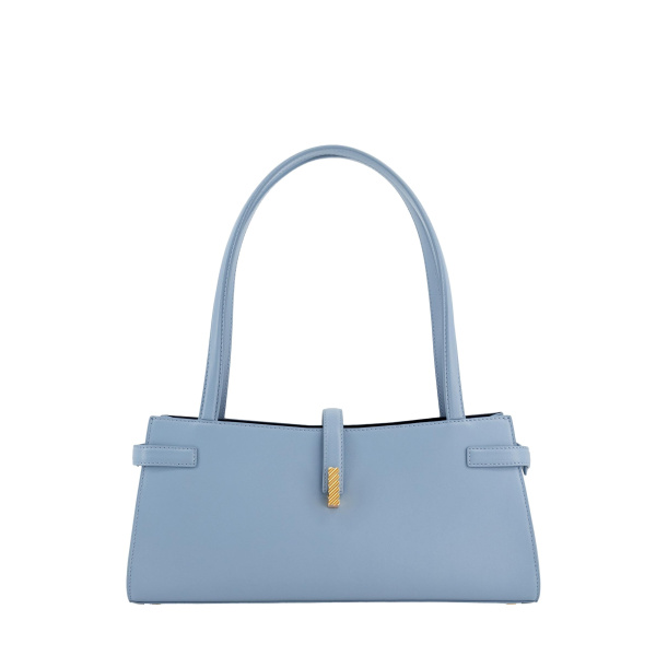 Mlouye Isla Wide Tote in Arctic | Totes & Top-Handle Bags | Coveti