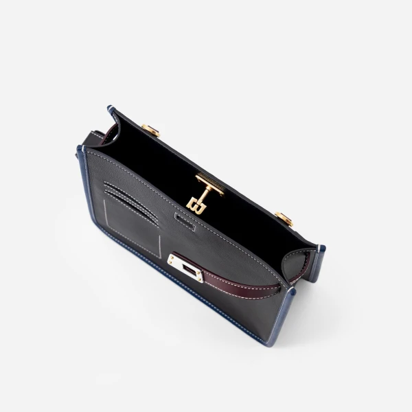 Mlouye Juno Bag in Black | Shoulder & Crossbody Bags | Coveti