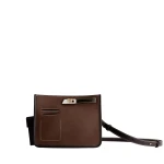 Mlouye Juno Bag in Espresso | Shoulder & Crossbody Bags | Coveti