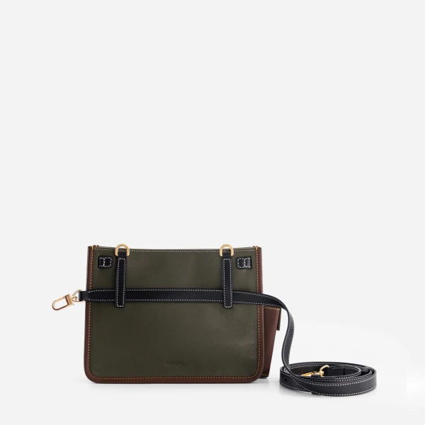 Mlouye Juno Bag in Hunter Green | Shoulder & Crossbody Bags | Coveti