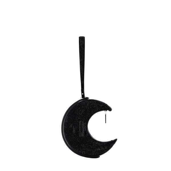Mlouye Luna 20 Bag in Crystal Black | Clutch Bags | Coveti