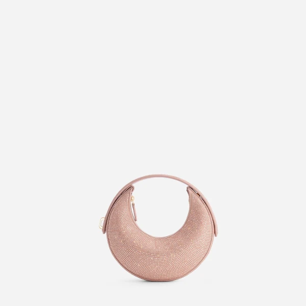 Mlouye Luna 20 Bag in Crystal Nude | Clutch Bags | Coveti