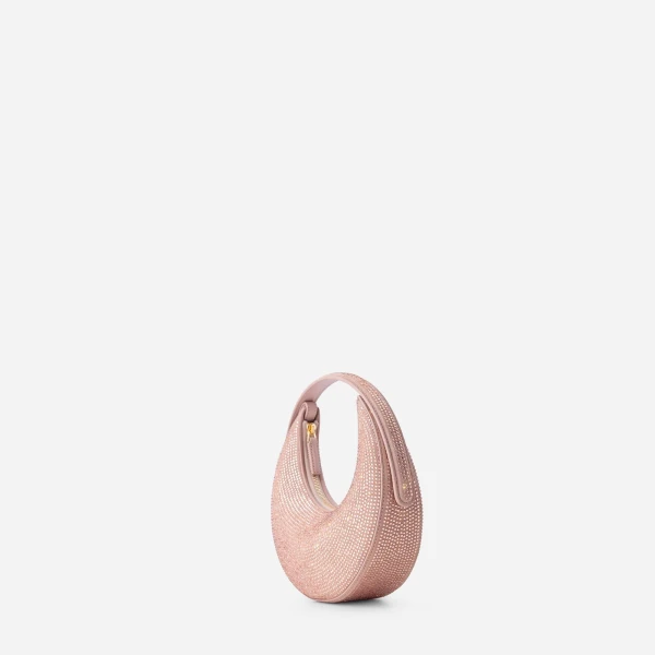 Mlouye Luna 20 Bag in Crystal Nude | Clutch Bags | Coveti