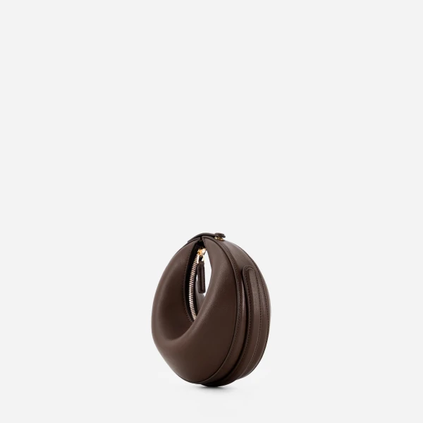 Mlouye Luna 20 Bag in Espresso | Clutch Bags | Coveti