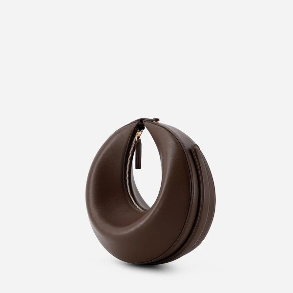 Mlouye Luna 30 Bag in Espresso | Clutch Bags | Coveti