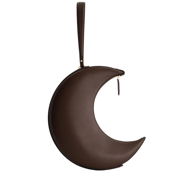 Mlouye Luna 30 Bag in Espresso | Clutch Bags | Coveti