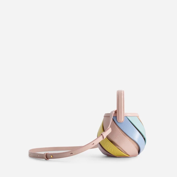 Mlouye Mini Helix Bag in Mermaid Multicolour | Mini Bags | Coveti