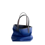 Mlouye Mini M Tote in Royal Blue | Mini Bags | Coveti