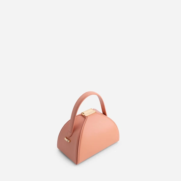 Mlouye Mini Pandora Bag in Peach | Mini Bags | Coveti