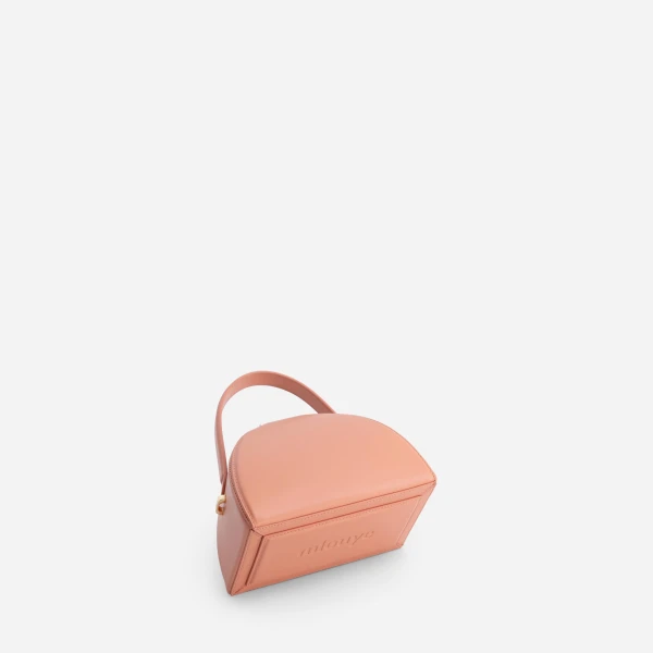 Mlouye Mini Pandora Bag in Peach | Mini Bags | Coveti