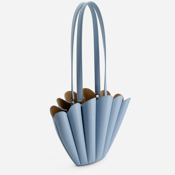 Mlouye Mini Seashell Tote in Arctic | Mini Bags | Coveti