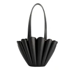 Mlouye Mini Seashell Tote in Black | Mini Bags | Coveti