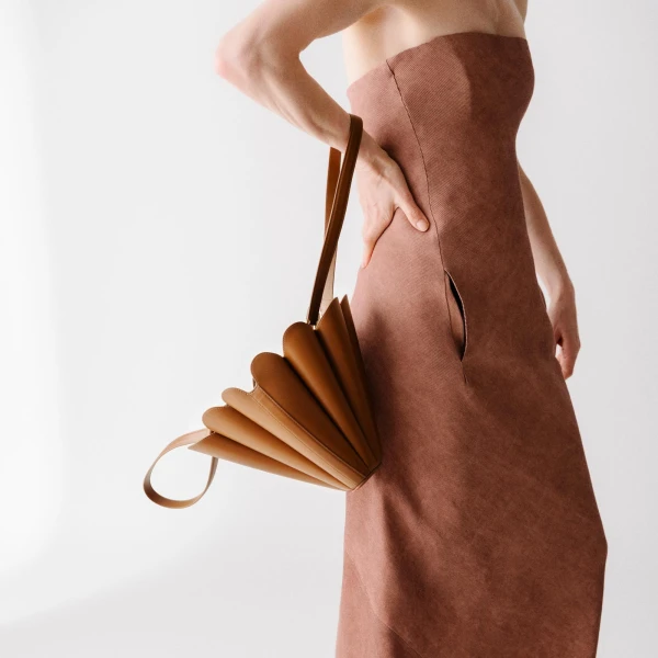 Mlouye Mini Seashell Tote in Black | Mini Bags | Coveti