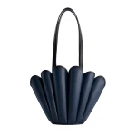 Mlouye Mini Seashell Tote in Navy | Mini Bags | Coveti