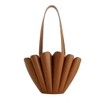 Mlouye Mini Seashell Tote in Tan | Mini Bags | Coveti