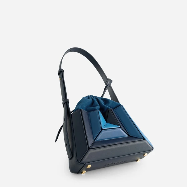 Mlouye Mini Sera Eclat Bag in Ocean | Mini Bags | Coveti