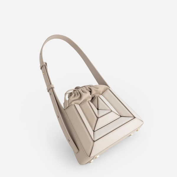 Mlouye Mini Sera Eclat Bag in Vanilla | Mini Bags | Coveti